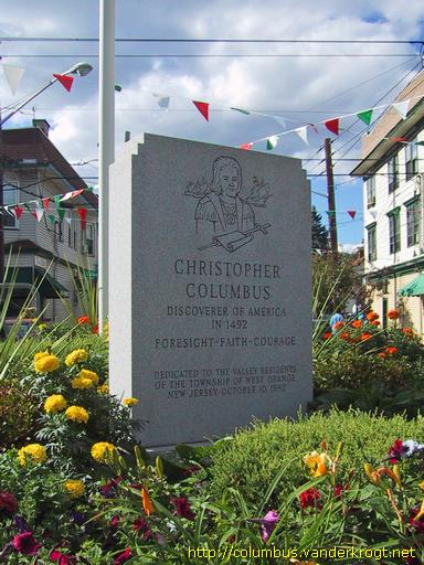 West Orange /  Columbus Monument