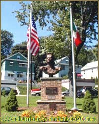 Ridgefield /  Bust of Christopher Columbus