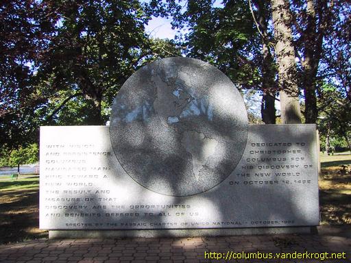 Passaic /  Columbus Monument