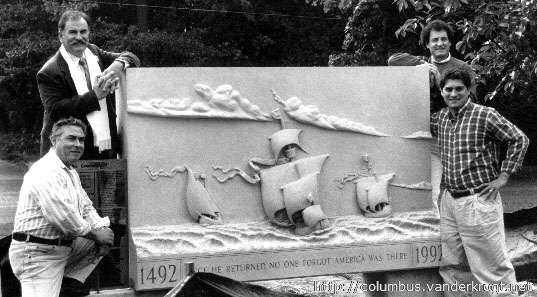 Ocean Township /  Relief with Columbus's fleet