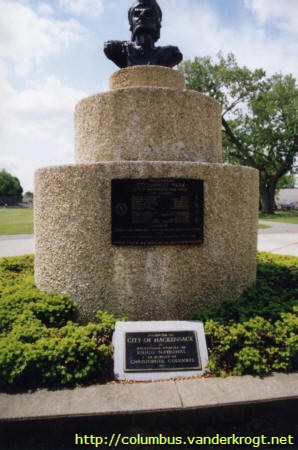 Hackensack /  Bust of Christopher Columbus