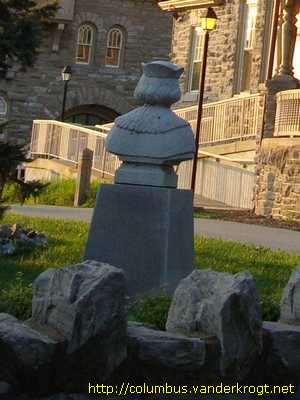 Conshohocken /  Bust of Christopher Columbus