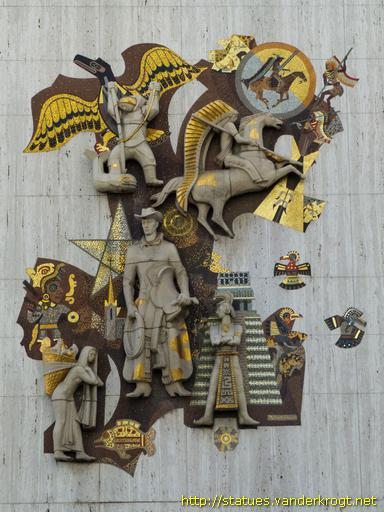 Dallas /  Cowboy mosaic