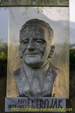 Suetschach - Büsten von Slowenischen Persönlichkeiten aus Kärntens