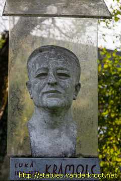 Suetschach - Büsten von Slowenischen Persönlichkeiten aus Kärntens