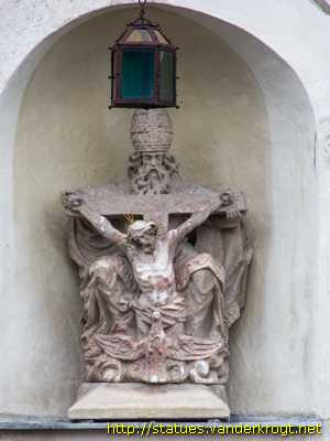 Gmünd - Gnadenstuhl und Maria (?)