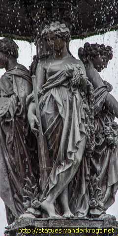 Graz - Stadtparkbrunnen - Kaiser-Franz-Josef-Brunnen