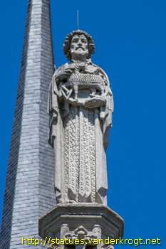 Lier - Heiligenbeelden Sint-Gummaruskerk