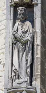 Lier - Heiligenbeelden Sint-Gummaruskerk