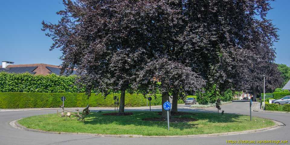 Beerse - Wandelen in het park