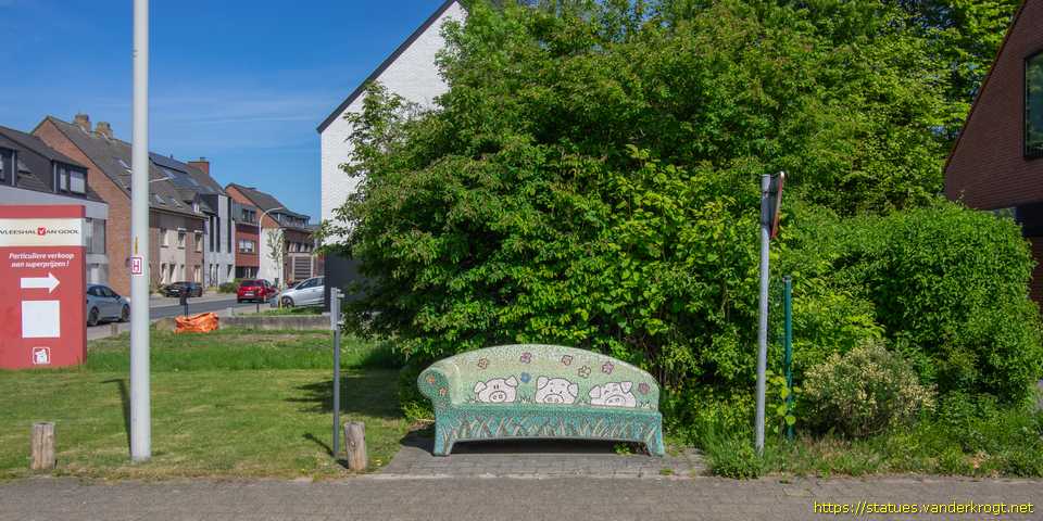 Achterbroek - Social Sofa 'Bloemstraat'