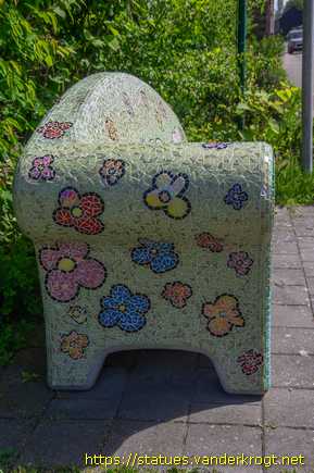 Achterbroek - Social Sofa 'Bloemstraat'
