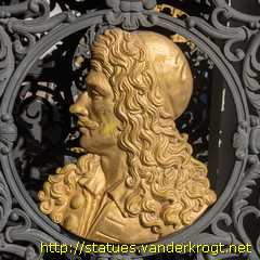 Mons - Portrait médaillons de dramaturges et de compositeurs