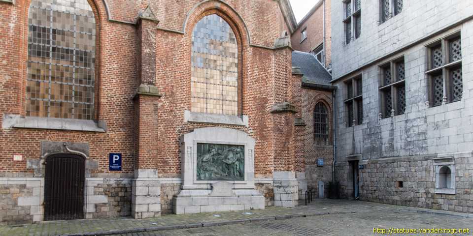 Mons - Monument à Henry Sainctelette