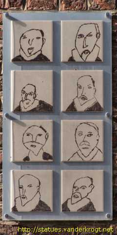 Mons - 29 Portraits de Roland de Lassus dessinés par des enfants