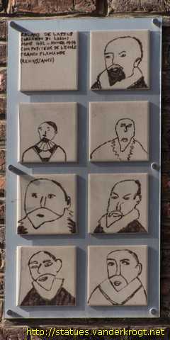 Mons - 29 Portraits de Roland de Lassus dessinés par des enfants