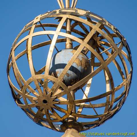 Mons - Monument en mémoire de  J.-C. Houzeau de Lehaie