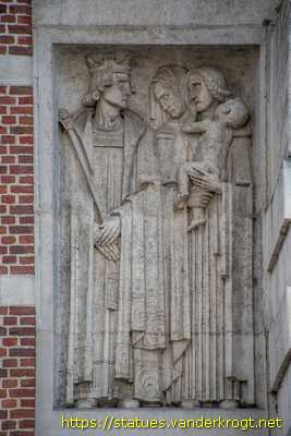 Dendermonde - Reliëfs Gerechtsgebouw