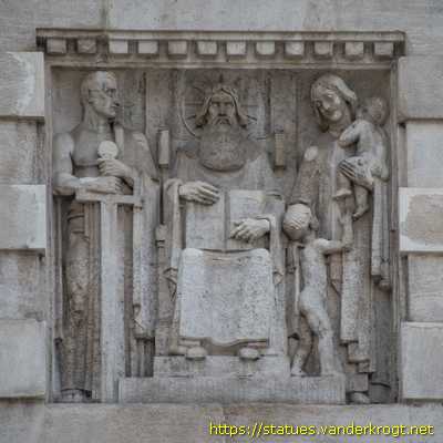 Dendermonde - Reliëfs Gerechtsgebouw