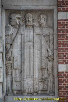 Dendermonde - Reliëfs Gerechtsgebouw
