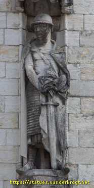 Dendermonde - Stadhuisbeelden