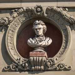 Genève - Bustes au Grand Théâtre - Ludwig van Beethoven