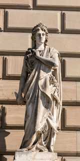 Genève - Statues au Grand Théâtre - la Tragédie - Tragedy