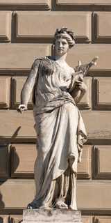 Genève - Statues au Grand Théâtre - la Musique - Music