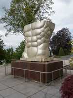 Le jardin des sculptures de la Musée olympique - Citius-Altius-Fortius