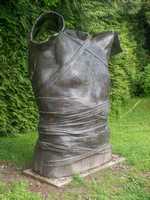 Le jardin des sculptures de la Musée olympique - Cuirasse