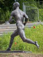 Le jardin des sculptures de la Musée olympique - Paavo Nurmi
