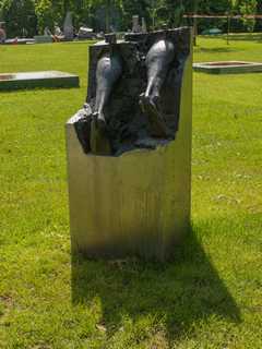 Le jardin de sculptures du siège du CIO - unknown