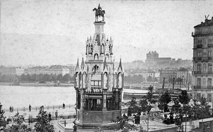 Genève - Le monument Brunswick