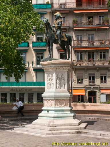 Genève - Le monument Brunswick