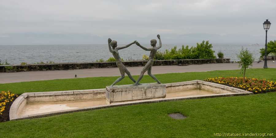 Morges - Gar�on et fille