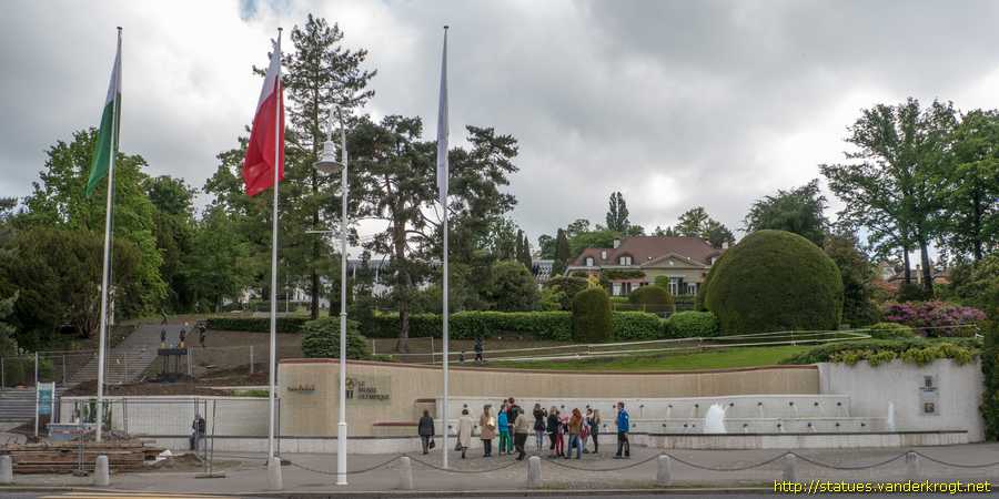 Lausanne - Le jardin des sculptures de la Musée olympique