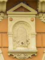 České Budějovice - Sochy na Palác Včela