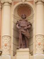 České Budějovice - Sochy na Palác Včela