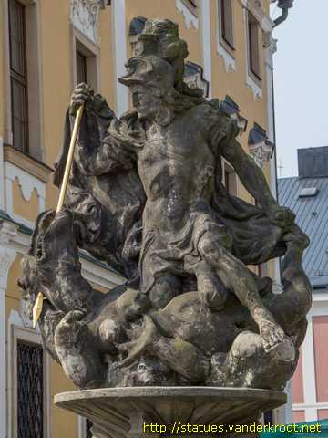 Polička - Fontána Svatý Jiří