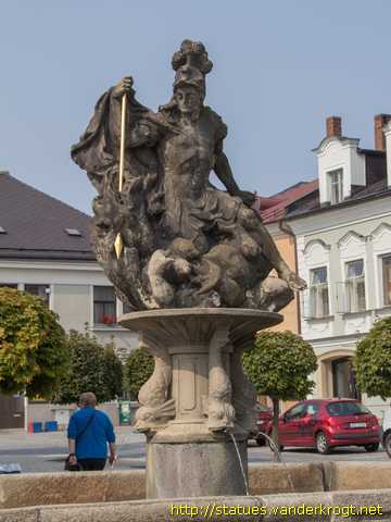 Polička - Fontána Svatý Jiří