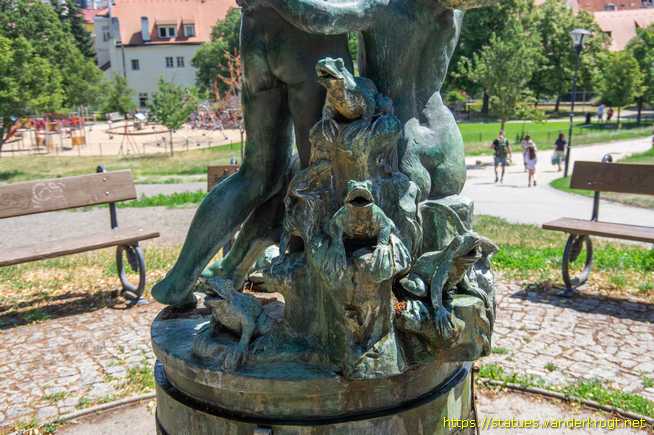Praha - Hrající se chlapci - U Kteříků