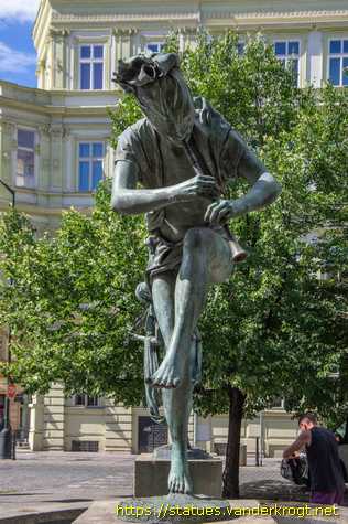 Praha - Fontána Čeští muzikanti