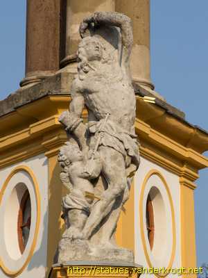 Jaroměřice nad Rokytnou - Sloup Nejsvětější Trojice