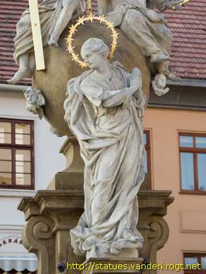 Náměšť nad Oslavou - Sousoší Nejsvětější Trojice