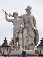 Berlin - Statuen auf der Schlobrücke