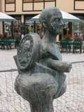 Quedlinburg -Brunnen am Kornmarkt 