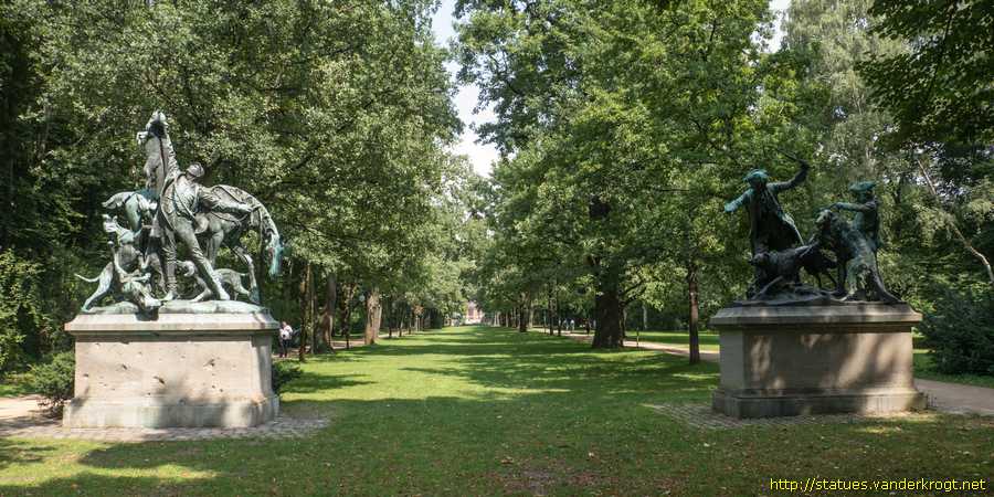 Berlin - Zeitgenössische Fuchsjagd