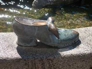 Schubart's shoe - Forellenbrunnen (Geislingen)