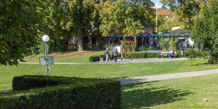 Marbach am Neckar - Marbacher Quadrant - Tobias-Mayer-Denkmal