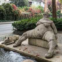 Konstanz - Laubebrunnen oder Konstanzer Triumphbogen